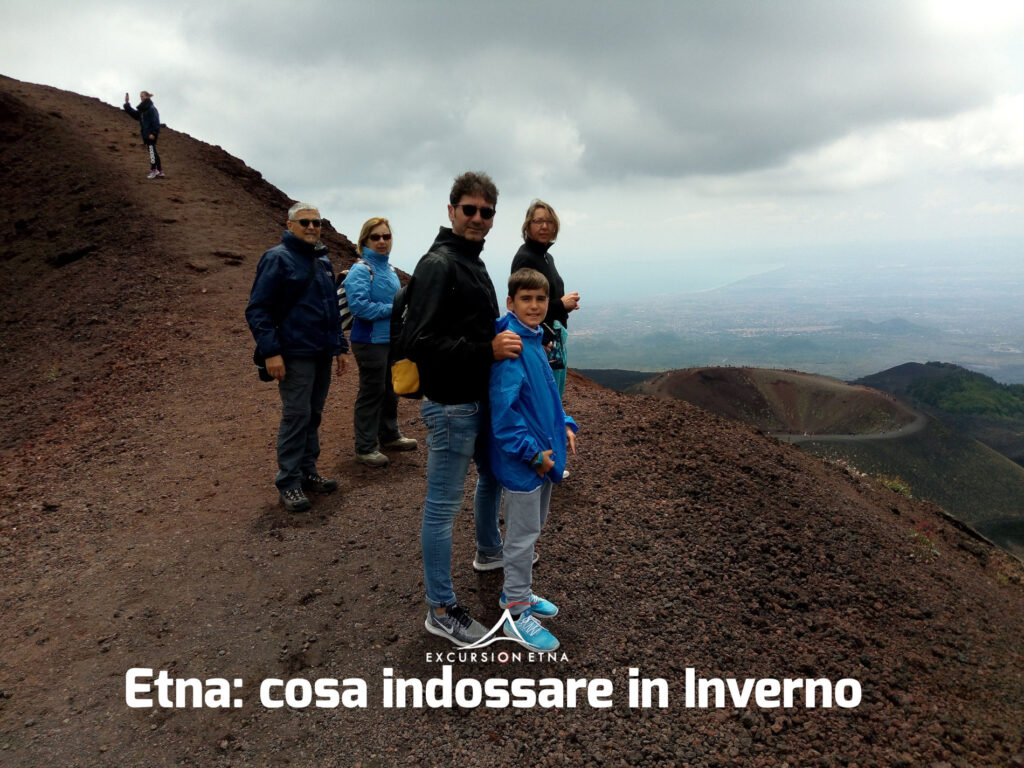 Sull’Etna d’inverno, come vestirsi?